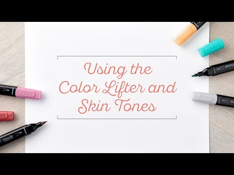 Stampin' Blends: Color Lifter and Skin Tones
