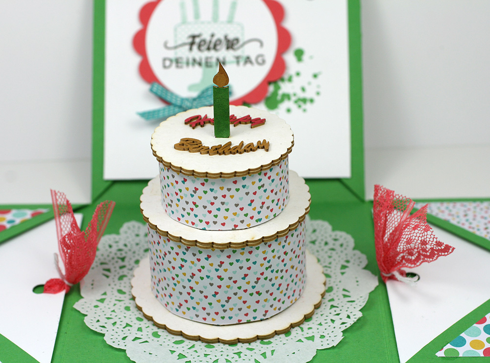 Geburtstags Box torte
