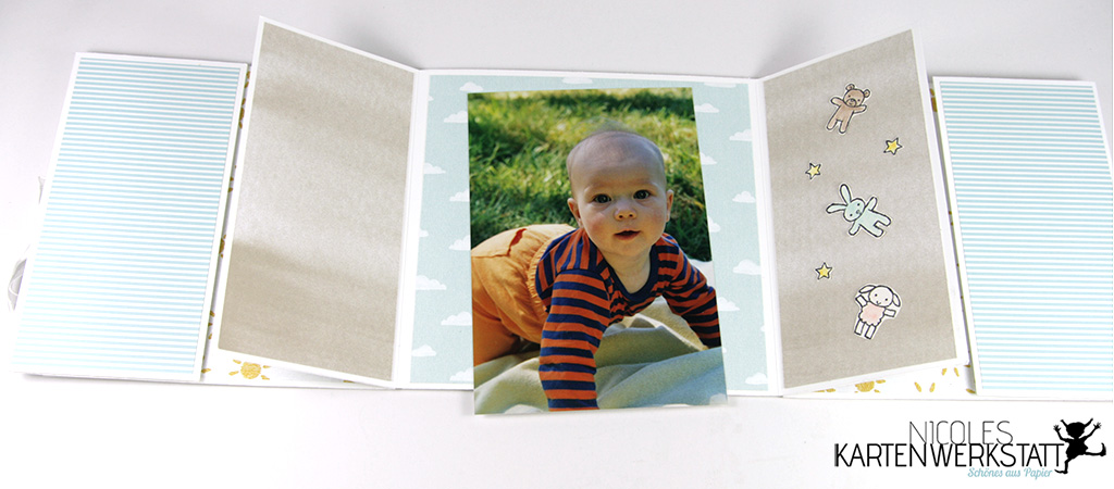 Babyalbum mit Foto