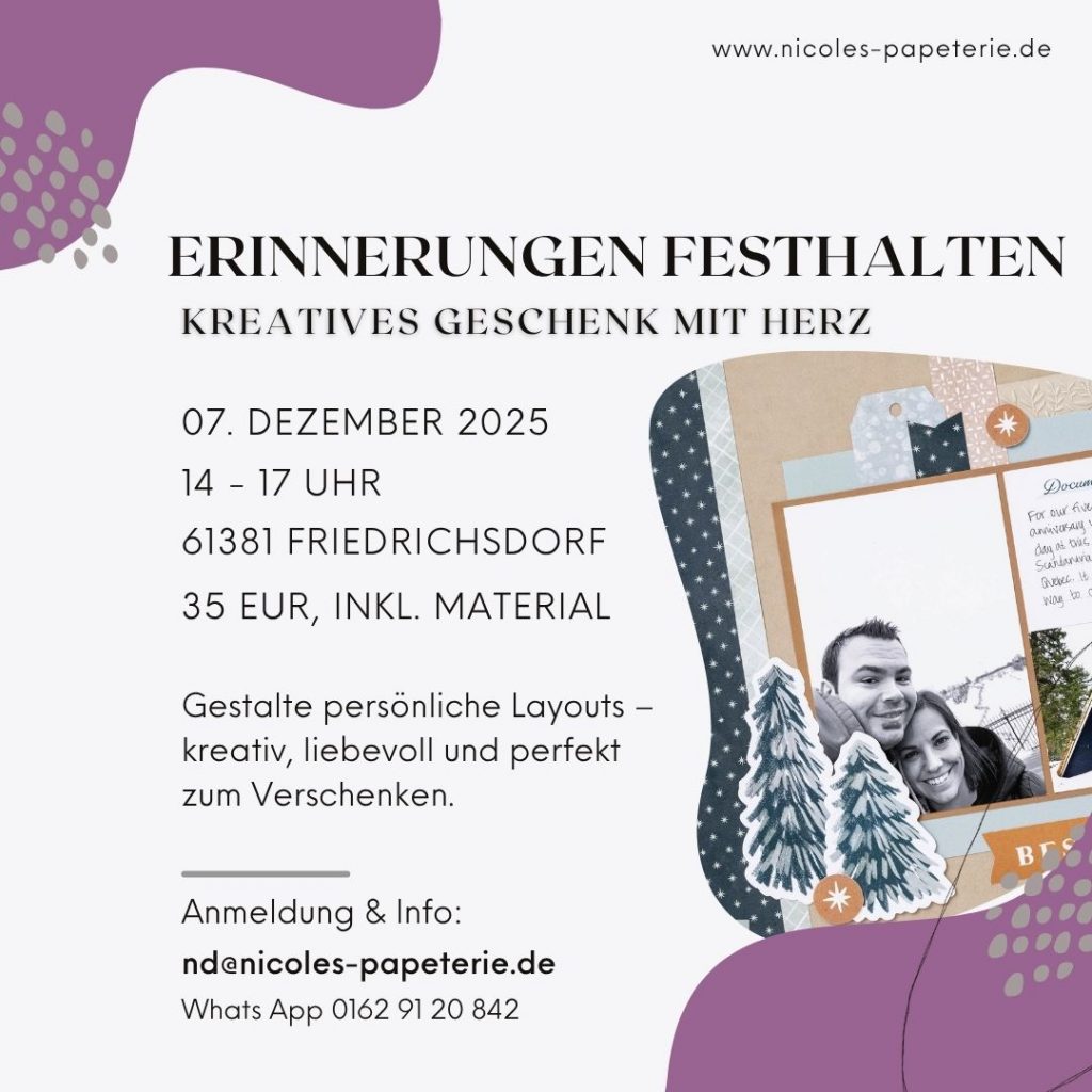 Workshop Layouts Dezember
